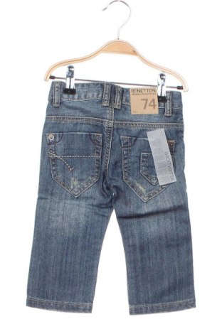 Dziecięce jeansy United Colors Of Benetton, Rozmiar 6-9m/ 68-74 cm, Kolor Niebieski, Cena 103,99 zł