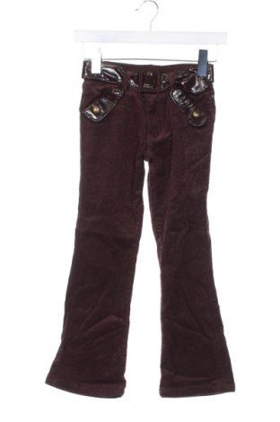 Pantaloni de catifea reiată, pentru copii, Mărime 7-8y/ 128-134 cm, Culoare Maro, Preț 26,99 Lei