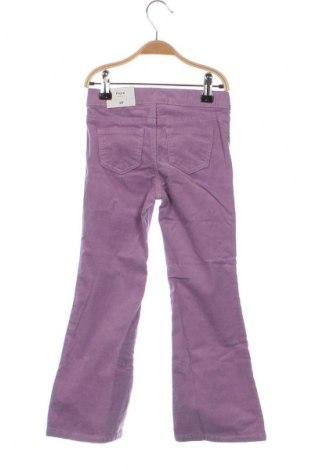 Kinder Cordhose H&M, Größe 4-5y/ 110-116 cm, Farbe Lila, Preis 9,99 €