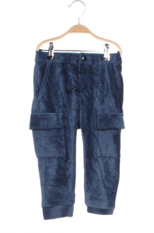 Pantaloni de catifea reiată, pentru copii KappAhl, Mărime 12-18m/ 80-86 cm, Culoare Albastru, Preț 29,99 Lei