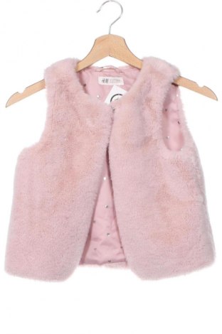 Kinderweste H&M, Größe 8-9y/ 134-140 cm, Farbe Rosa, Preis 7,49 €