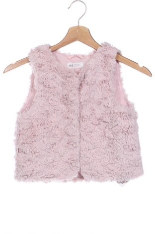 Kinderweste H&M, Größe 8-9y/ 134-140 cm, Farbe Rosa, Preis 5,99 €