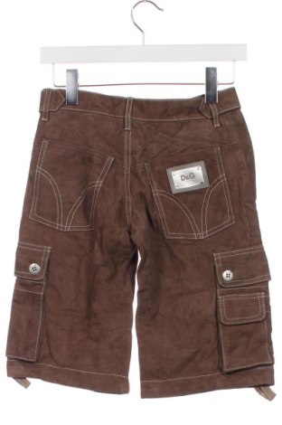 Pantaloni scurți pentru copii D&G Junior, Mărime 9-10y/ 140-146 cm, Culoare Bej, Preț 468,99 Lei