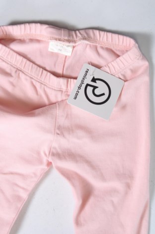 Dziecięce legginsy Contrast, Rozmiar 18-24m/ 86-98 cm, Kolor Różowy, Cena 34,99 zł