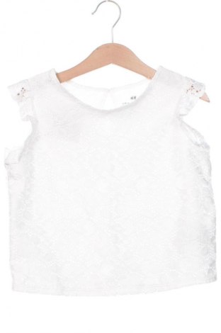 Kinder Top H&M, Größe 4-5y/ 110-116 cm, Farbe Weiß, Preis € 3,99