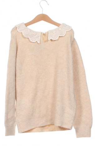 Kinderpullover Kiabi, Größe 8-9y/ 134-140 cm, Farbe Beige, Preis 9,49 €