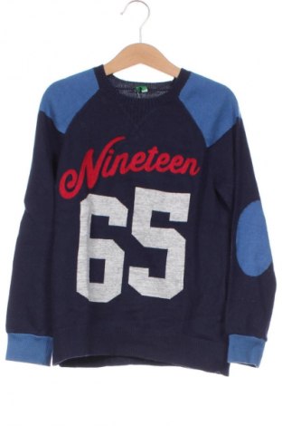 Kinderpullover United Colors Of Benetton, Größe 5-6y/ 116-122 cm, Farbe Blau, Preis 11,76 €