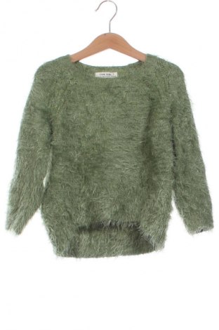 Pulover pentru copii Zara, Mărime 4-5y/ 110-116 cm, Culoare Verde, Preț 34,99 Lei