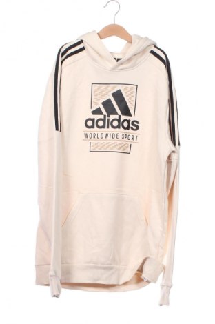 Kinder Sweatshirts Adidas, Größe 15-18y/ 170-176 cm, Farbe Ecru, Preis € 14,79