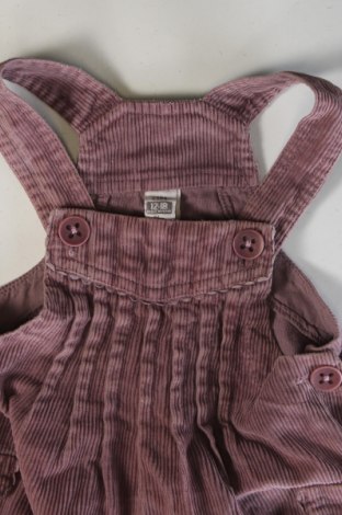 Dětské šaty s tráky Zara, Velikost 12-18m/ 80-86 cm, Barva Popelavě růžová, Cena  165,00 Kč