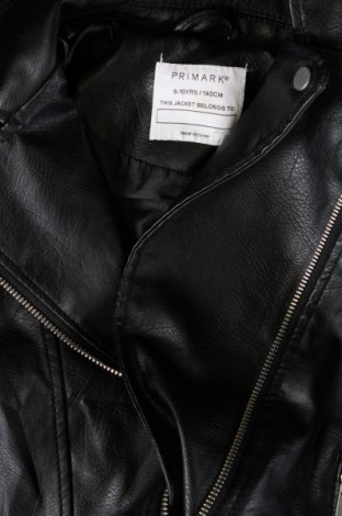 Kinder Lederjacke Primark, Größe 9-10y/ 140-146 cm, Farbe Schwarz, Preis 11,99 €