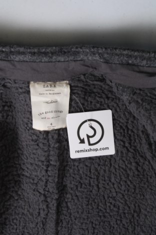 Детско палто Zara Knitwear, Размер 3-4y/ 104-110 см, Цвят Сив, Цена 25,99 лв.