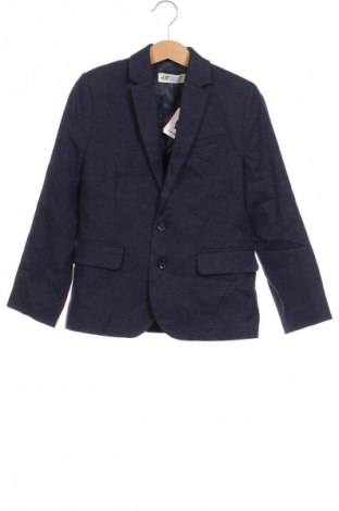 Dětské sako  H&M, Velikost 7-8y/ 128-134 cm, Barva Modrá, Cena  235,00 Kč