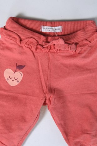 Kinder Sporthose Sinsay, Größe 3-6m/ 62-68 cm, Farbe Rosa, Preis 6,49 €