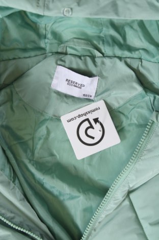 Kinderjacke Reserved, Größe 11-12y/ 152-158 cm, Farbe Grün, Preis 14,99 €