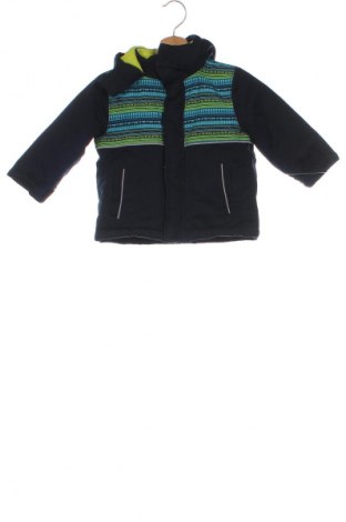 Kinderjacke für Wintersport Topomini, Größe 18-24m/ 86-98 cm, Farbe Blau, Preis 16,99 €