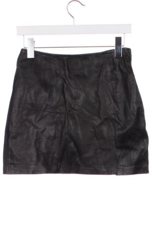 Fustă de piele, Mărime XS, Culoare Negru, Preț 190,99 Lei