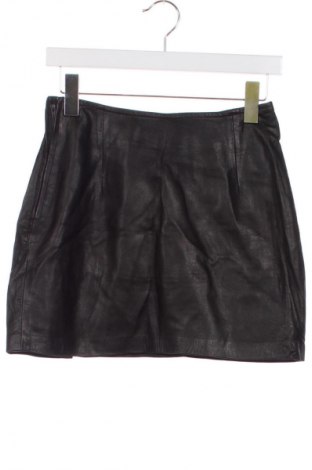 Fustă de piele, Mărime XS, Culoare Negru, Preț 190,99 Lei