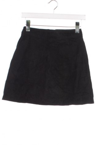 Fustă de piele Zara, Mărime XS, Culoare Negru, Preț 100,99 Lei