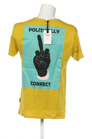 Męski T-shirt Berna, Rozmiar L, Kolor Żółty, Cena 74,99 zł