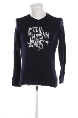 Pánské tričko  Calvin Klein Jeans, Velikost S, Barva Modrá, Cena  335,00 Kč