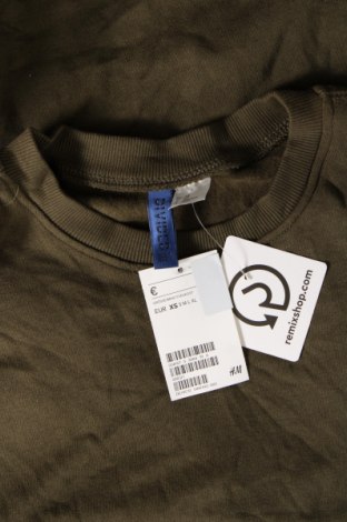 Мъжка блуза H&M, Размер XS, Цвят Зелен, Цена 12,99 лв.