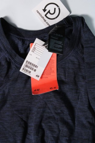 Pánské tričko  H&M Sport, Velikost L, Barva Modrá, Cena  295,00 Kč