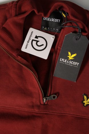 Ανδρική μπλούζα Lyle & Scott, Μέγεθος S, Χρώμα Κόκκινο, Τιμή 30,12 €