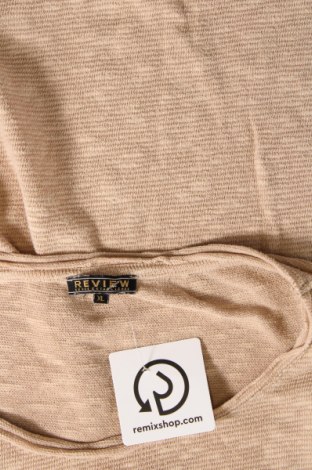 Herren Shirt Review, Größe XL, Farbe Beige, Preis 7,99 €