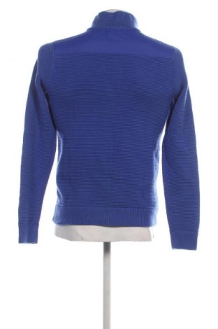 Herren Strickjacke Calvin Klein, Größe S, Farbe Blau, Preis 37,49 €