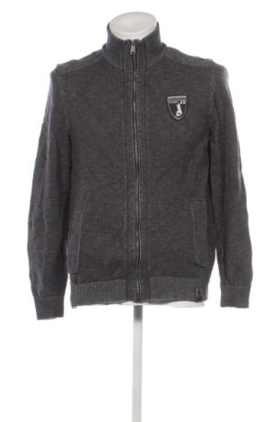 Herren Strickjacke Lerros, Größe L, Farbe Grau, Preis € 18,99