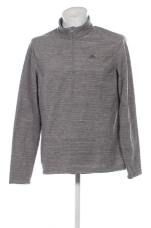 Herren Fleece Shirt Quechua, Größe L, Farbe Grau, Preis € 6,99