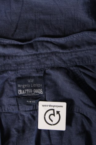 Herrenhemd Angelo Litrico, Größe L, Farbe Blau, Preis 10,49 €