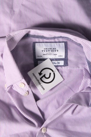 Pánská košile  Charles Tyrwhitt, Velikost M, Barva Fialová, Cena  445,00 Kč