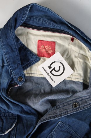 Cămașă de bărbați Edc By Esprit, Mărime L, Culoare Albastru, Preț 78,99 Lei