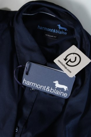 Pánská košile  Harmont & Blaine, Velikost 5XL, Barva Modrá, Cena  1 569,00 Kč