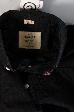 Herrenhemd Hollister, Größe L, Farbe Schwarz, Preis 23,99 €