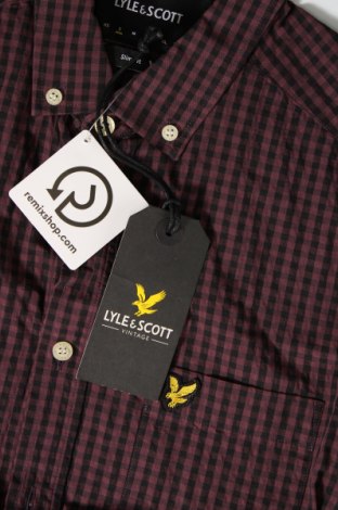 Herrenhemd Lyle & Scott, Größe S, Farbe Lila, Preis € 72,00