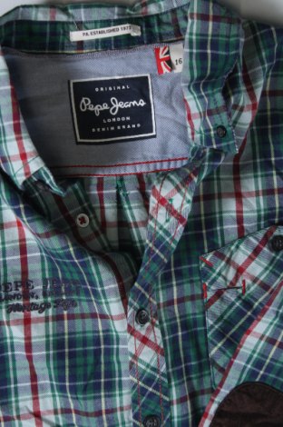 Ανδρικό πουκάμισο Pepe Jeans, Μέγεθος L, Χρώμα Πολύχρωμο, Τιμή 13,99 €