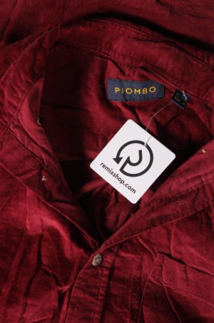 Herrenhemd Piombo, Größe M, Farbe Rot, Preis 13,99 €