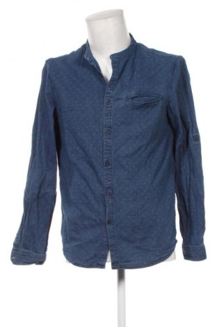 Herrenhemd Pull&Bear, Größe L, Farbe Blau, Preis 9,49 €