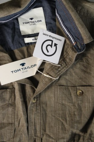 Herrenhemd Tom Tailor, Größe M, Farbe Grün, Preis € 21,99