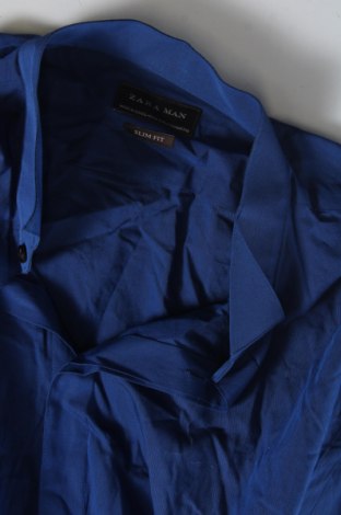 Herrenhemd Zara, Größe M, Farbe Blau, Preis € 12,49