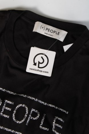 Ανδρικό t-shirt (+) People, Μέγεθος S, Χρώμα Μαύρο, Τιμή 40,99 €