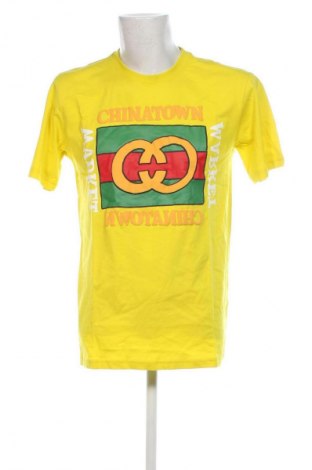 Ανδρικό t-shirt Chinatown Market, Μέγεθος L, Χρώμα Κίτρινο, Τιμή 8,99 €