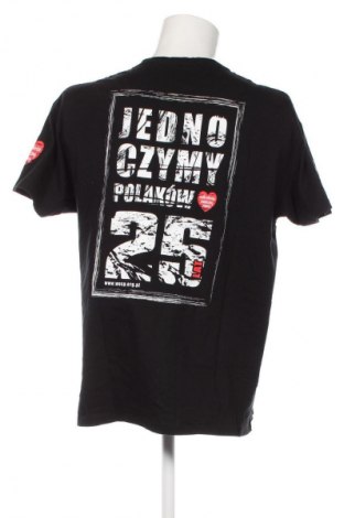 Męski T-shirt, Rozmiar XL, Kolor Czarny, Cena 26,99 zł