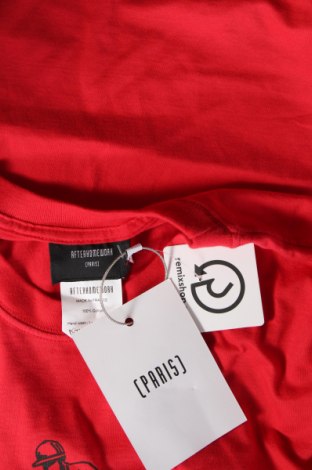 Herren T-Shirt AFTERHOMEWORK, Größe L, Farbe Rot, Preis 58,99 €