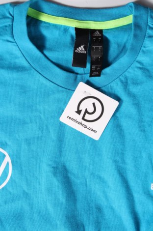 Herren T-Shirt Adidas, Größe L, Farbe Blau, Preis € 7,99