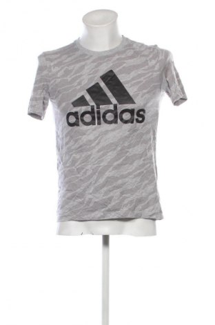 Herren T-Shirt Adidas, Größe S, Farbe Grau, Preis € 18,99