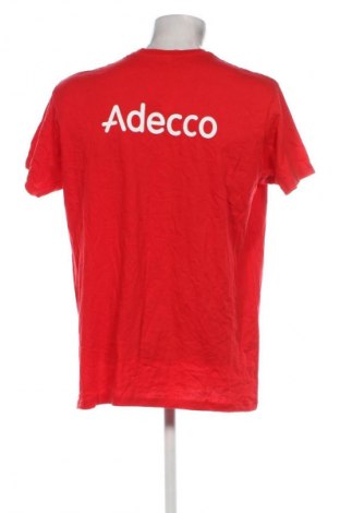 Ανδρικό t-shirt B&C Collection, Μέγεθος XXL, Χρώμα Κόκκινο, Τιμή 10,99 €